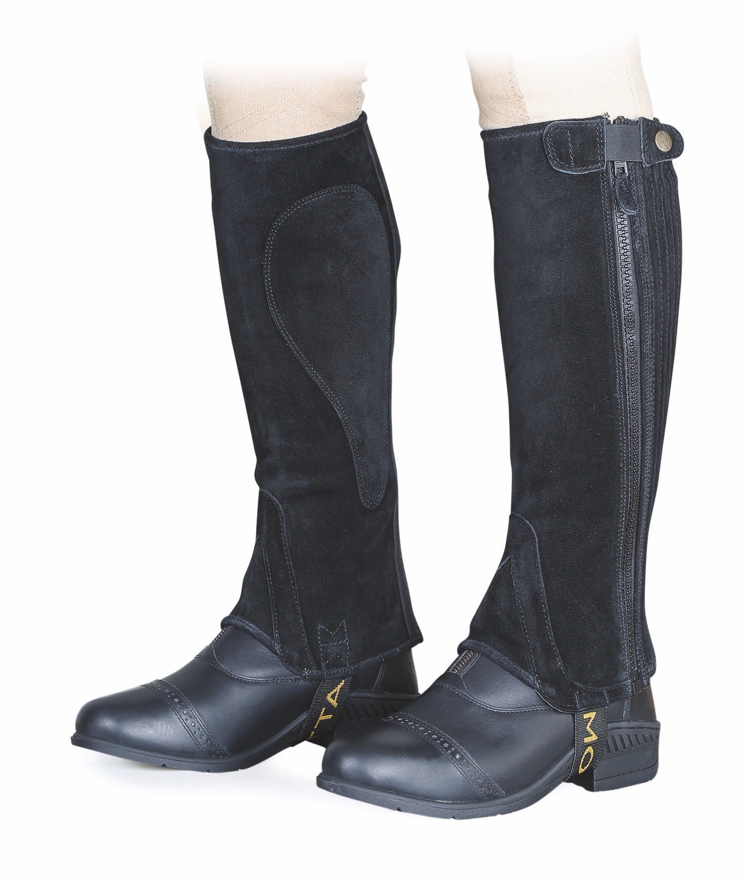Moretta Suede Half Chaps - Childrens - Nags Essentials