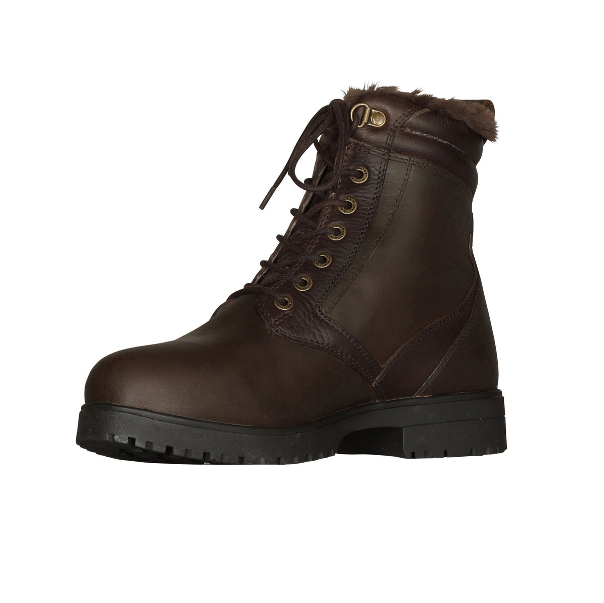 Moretta Varese Lace Short Country Boot - Brown - Nags Essentials