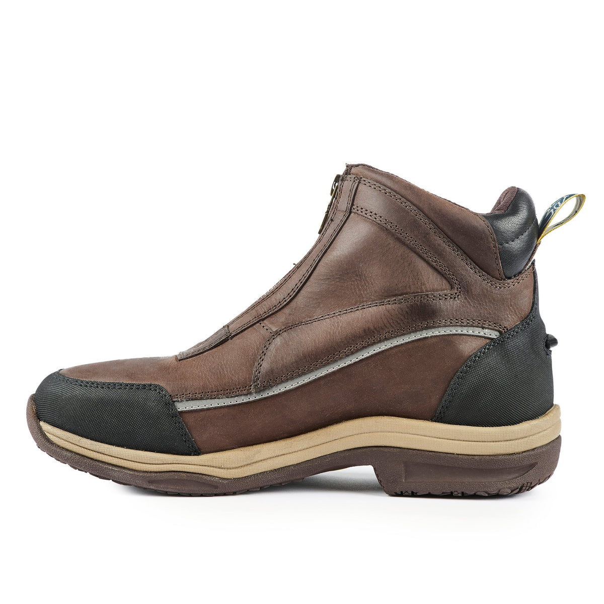 Moretta Vittoria Children's Front Zip XGRIP Boots - Brown - Nags Essentials
