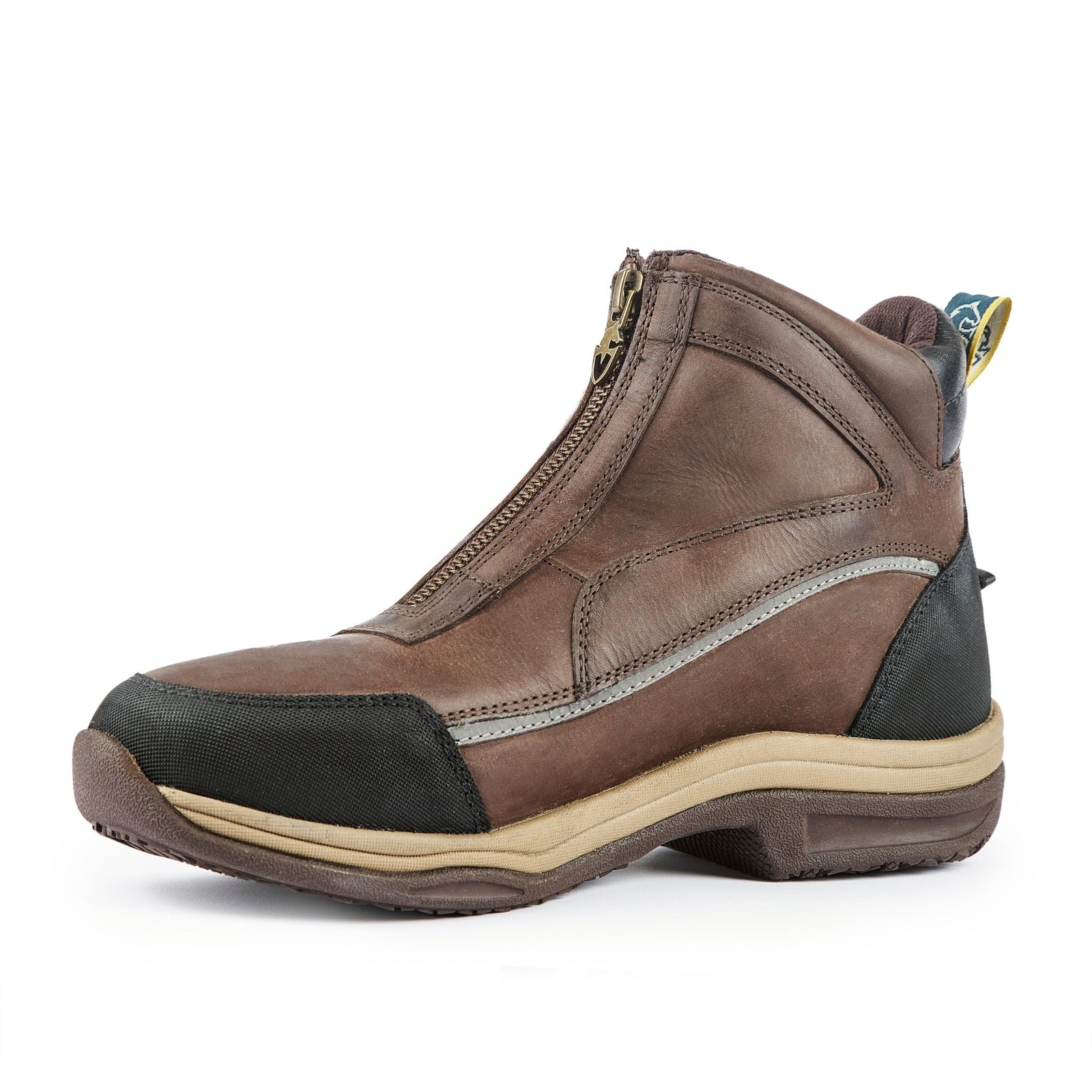 Moretta Vittoria Zip Front XGRIP Boots - Brown - Nags Essentials