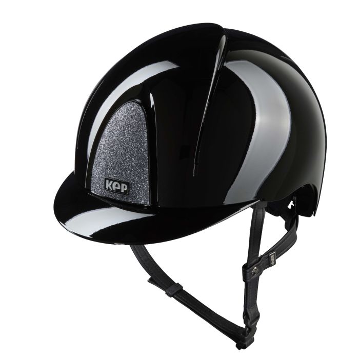 KEP Smart Nova Polish Black with Silver Star Grill with Black Harness Standard Peak