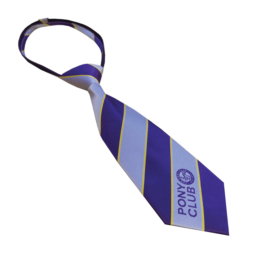 Official Pony Club Ready-Tied Members Tie - Nags Essentials