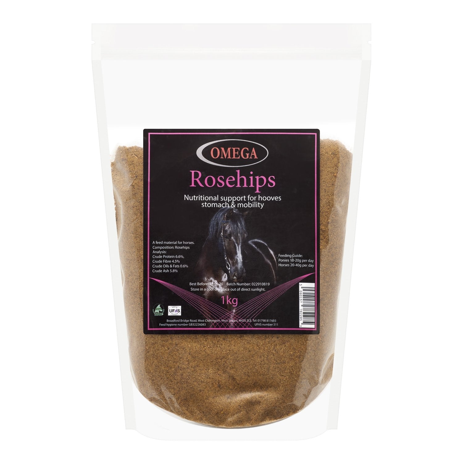 Omega Equine Rosehips - Nags Essentials