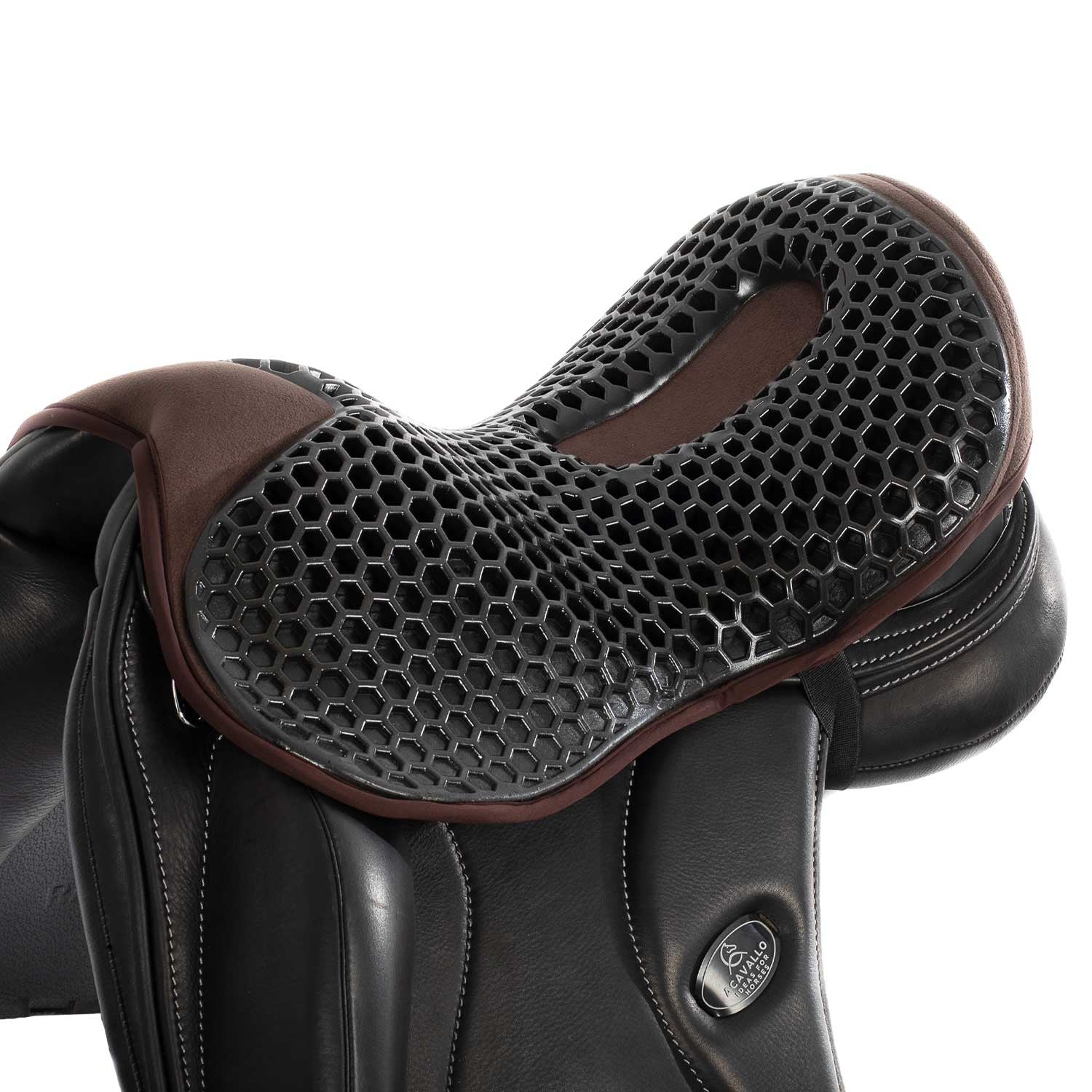 Ortho-Coccyx seat saver dressage Hexagonal gel-out Dri-lex 20mm - Nags Essentials