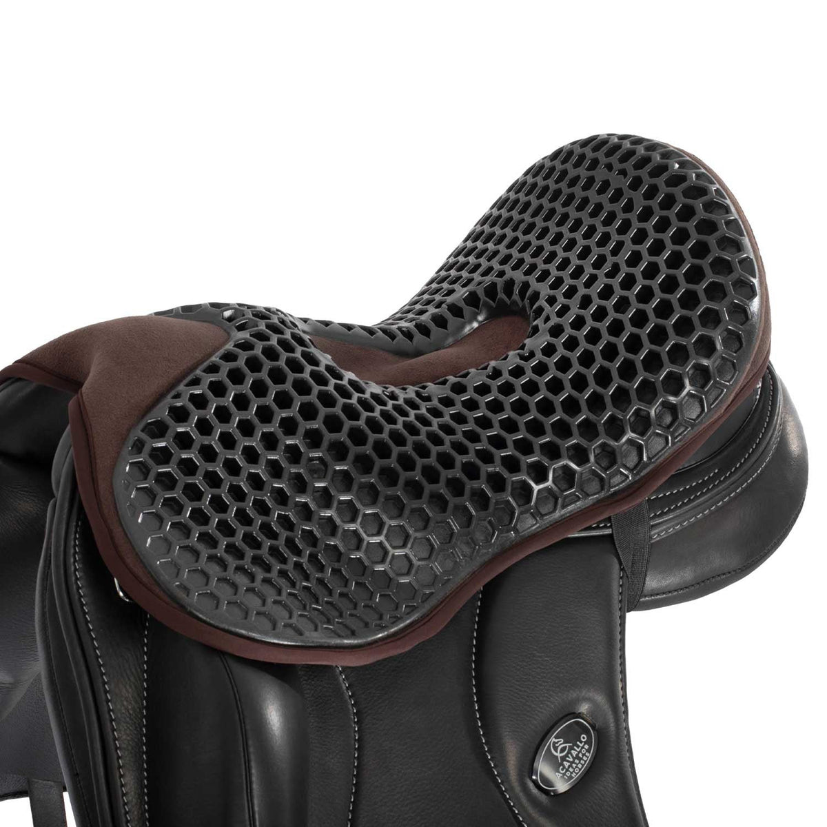 Ortho-Pubis seat saver dressage Hexagonal gel-out Dri-lex 20mm - Nags Essentials