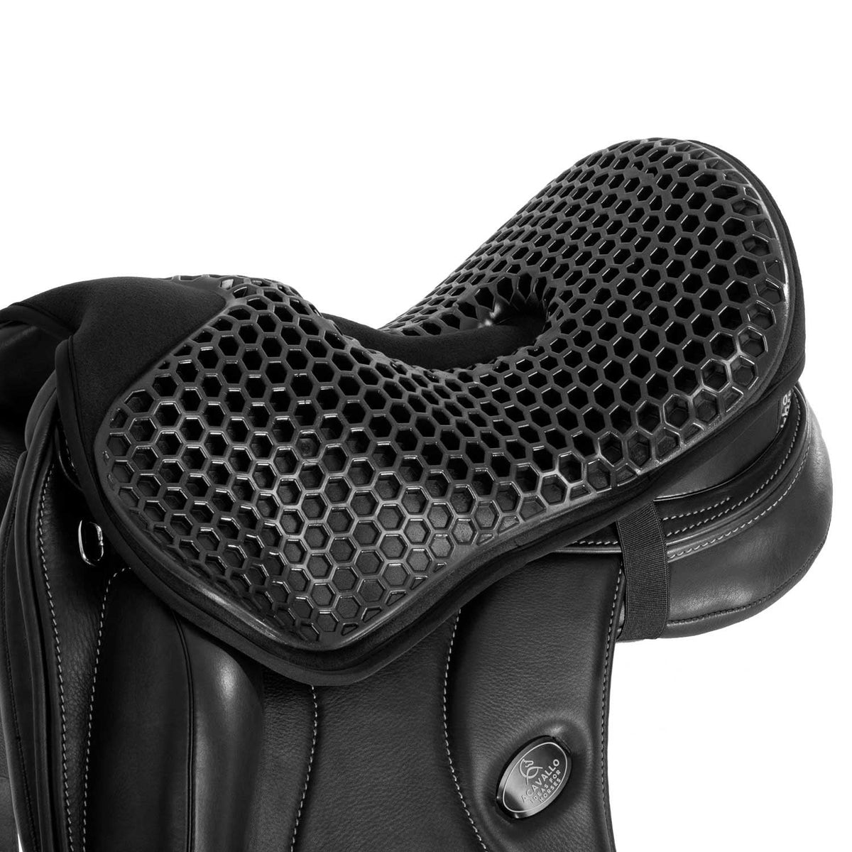Ortho-Pubis seat saver dressage Hexagonal gel-out Dri-lex 20mm - Nags Essentials