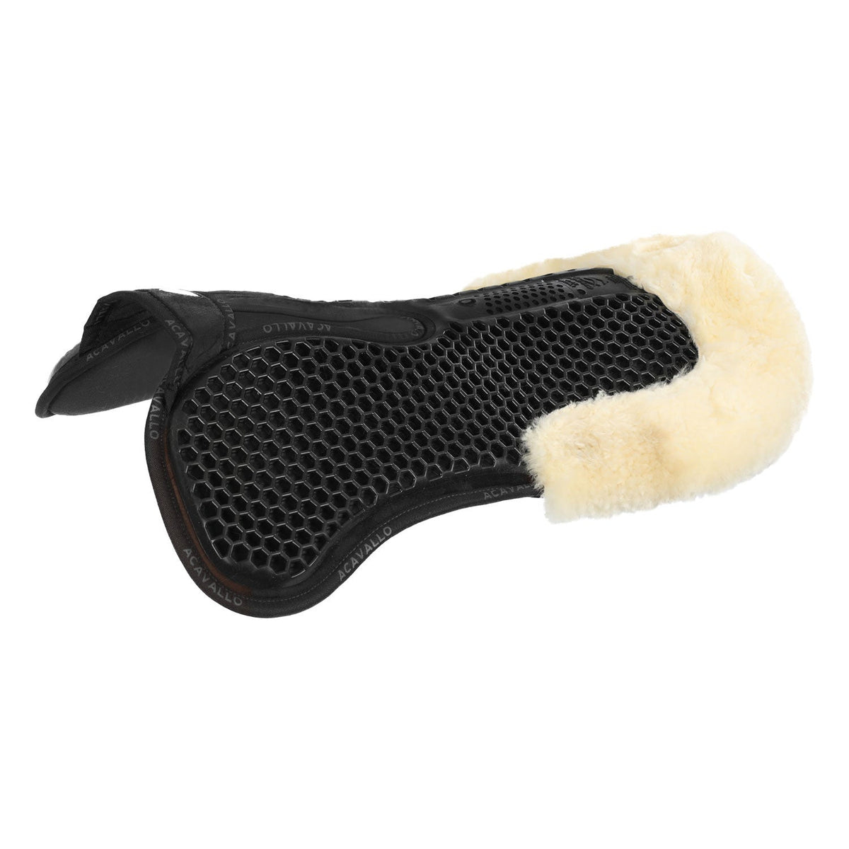 Pad MF-S WFS suede rear sheepskin Hexagonal gel flat - Nags Essentials