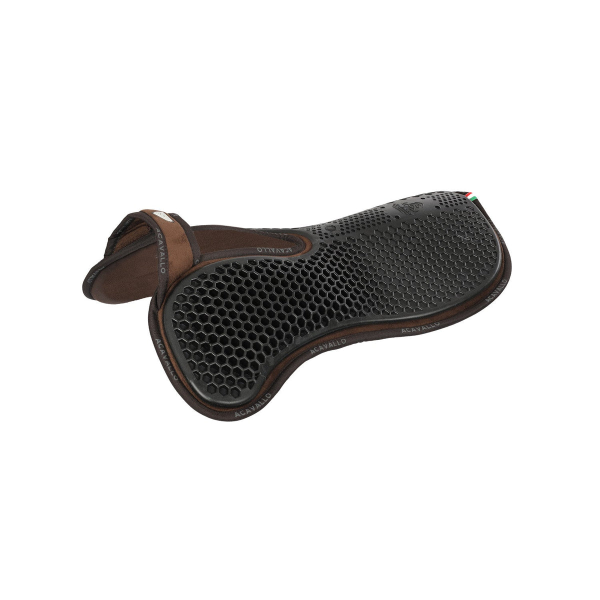 Pad MF WFS suede Hexagonal gel front riser - Nags Essentials