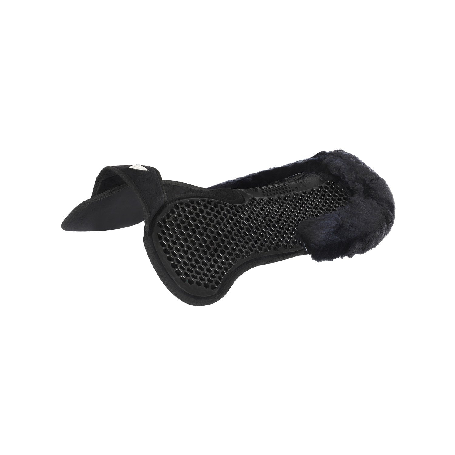 Pad SP WFS suede rear sheepskin Hexagonal gel flat - Nags Essentials
