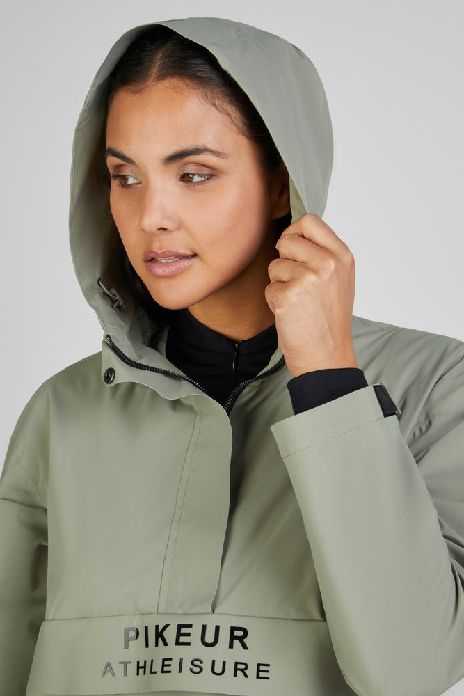 Pikeur Athleisure Rain Poncho - Light Moos