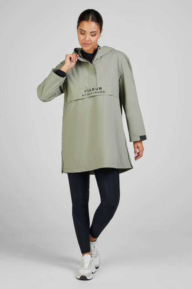 Pikeur Athleisure Rain Poncho - Light Moos