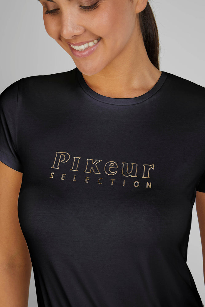 Pikeur Selection Round Neck T-Shirt - Black