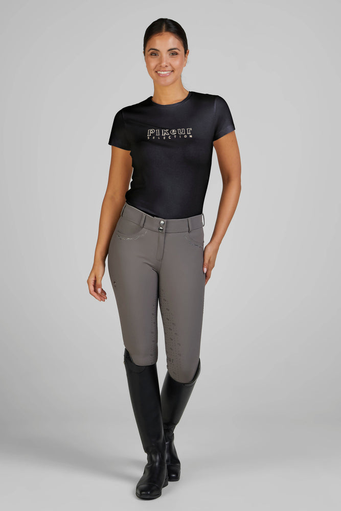 Pikeur Selection Round Neck T-Shirt - Black