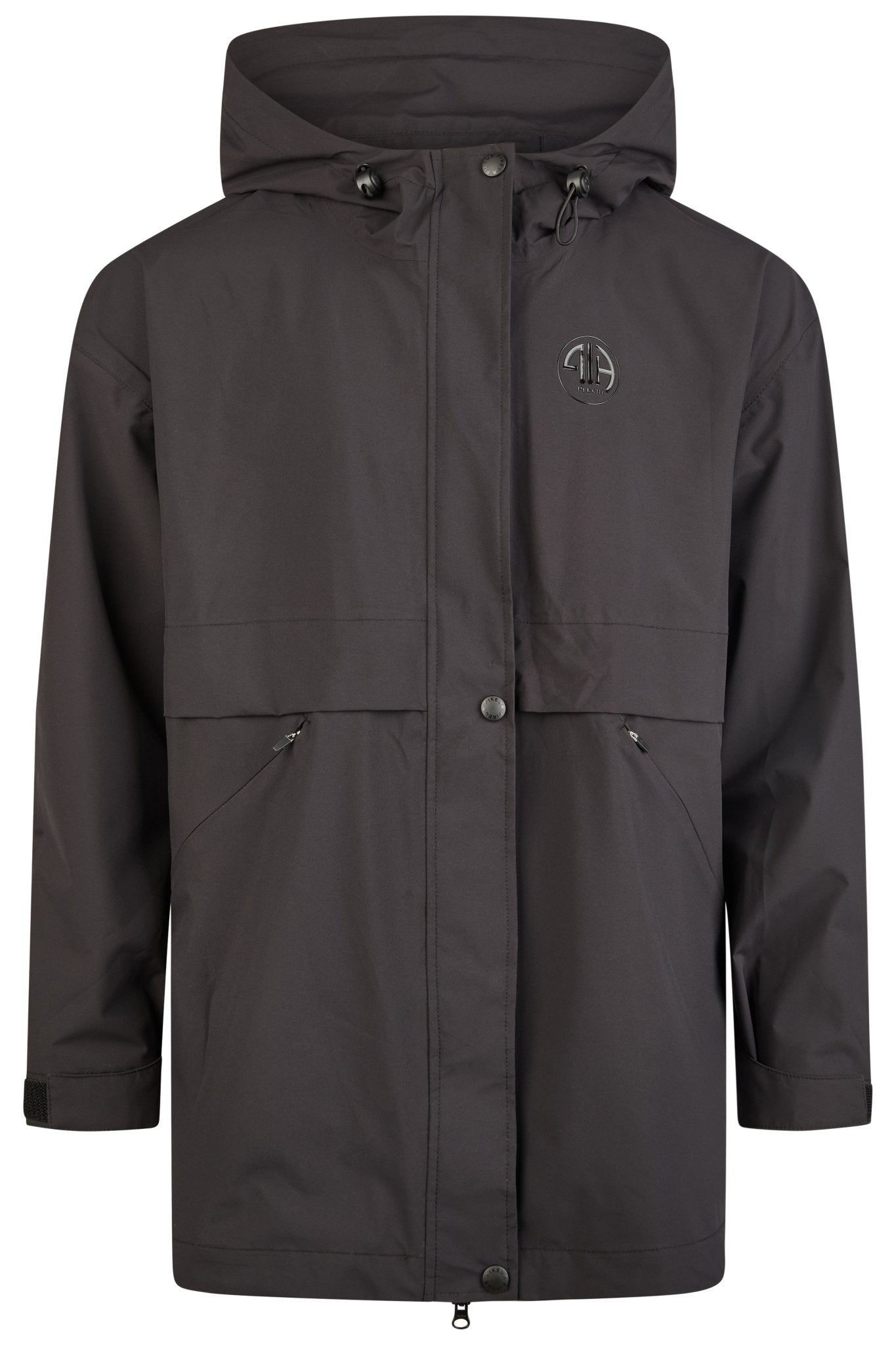 Pikeur Athleisure Rain Zip Poncho - Black - Nags Essentials