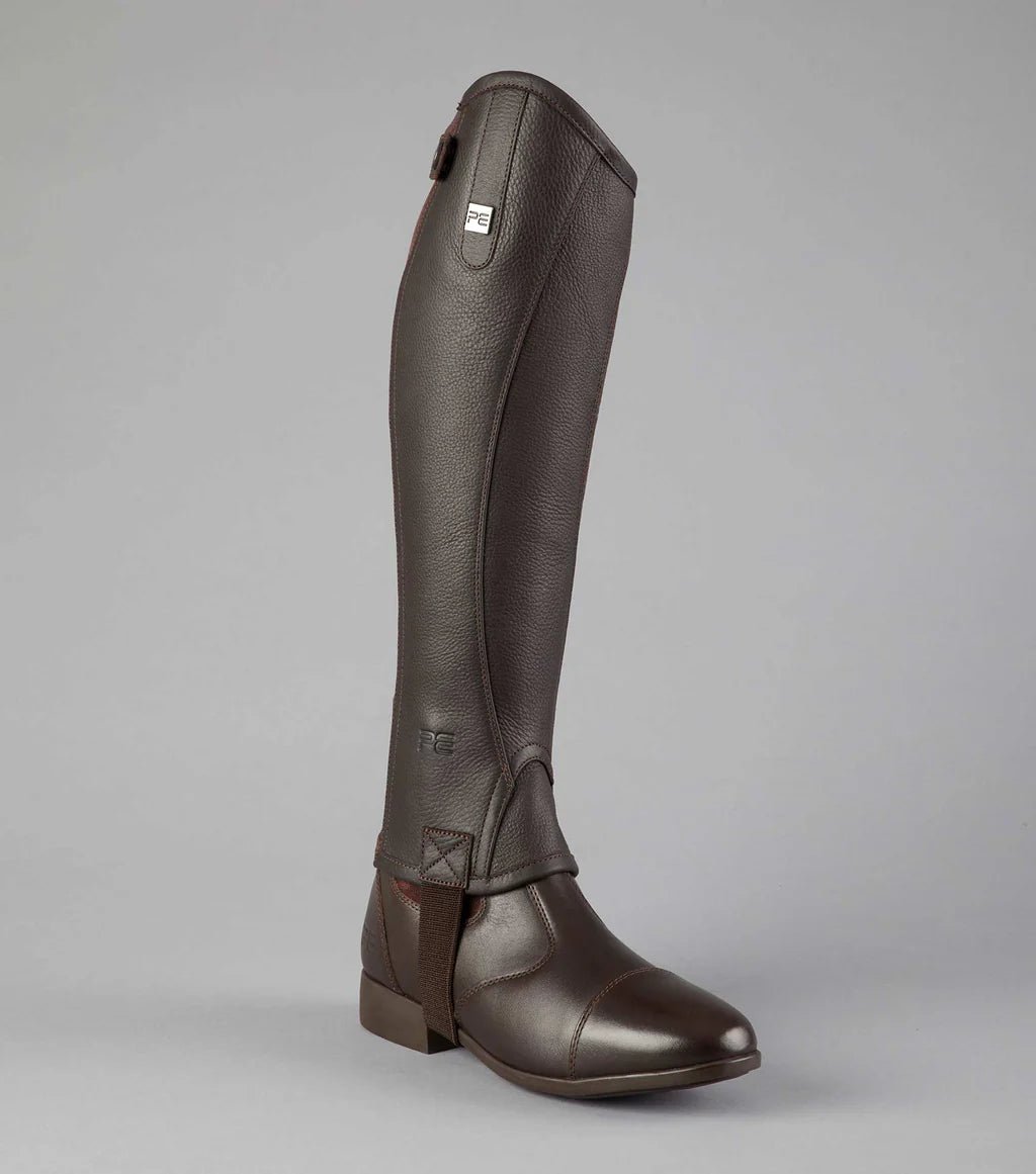 Premier Equine Actio Leather Half Chap - Nags Essentials
