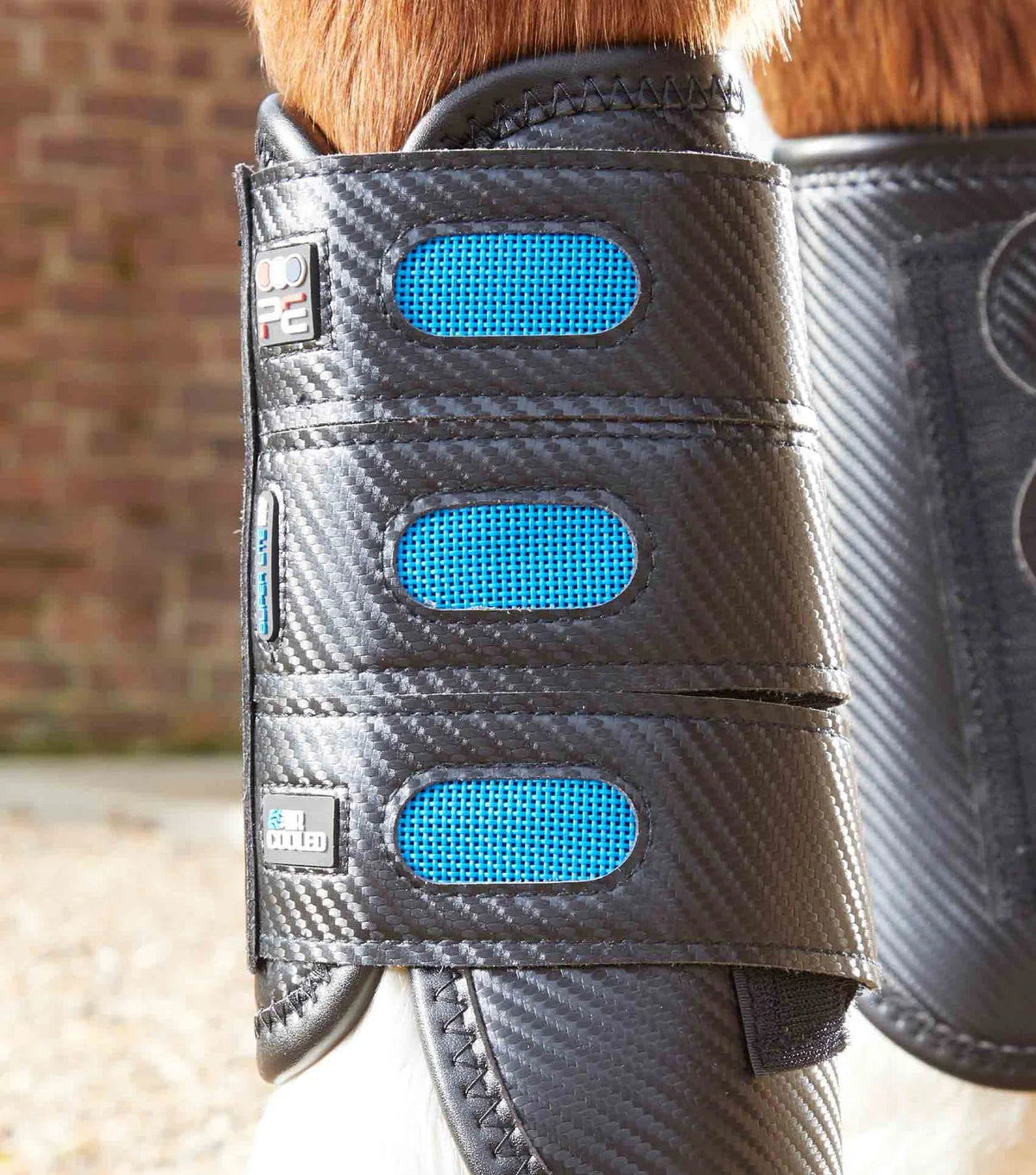 Premier Equine Air Cooled Super Lite Carbon Tech Eventing/Racing Boots - Front - Nags Essentials