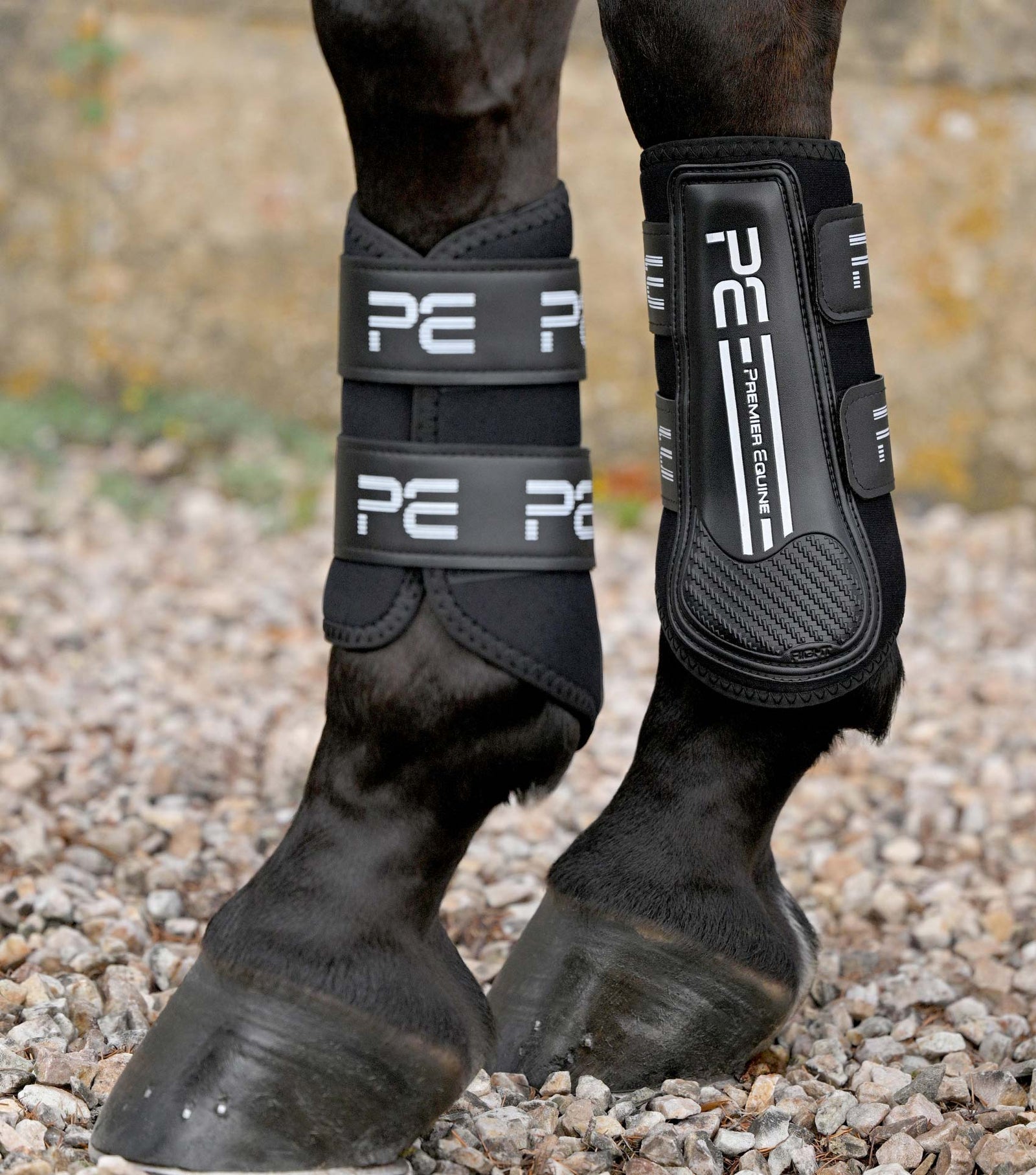 Premier Equine Air Velox Single Locking Brushing Boots - Nags Essentials