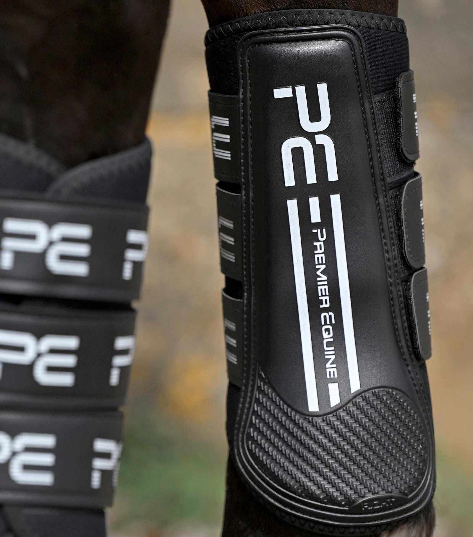 Premier Equine Air Velox Single Locking Brushing Boots - Nags Essentials