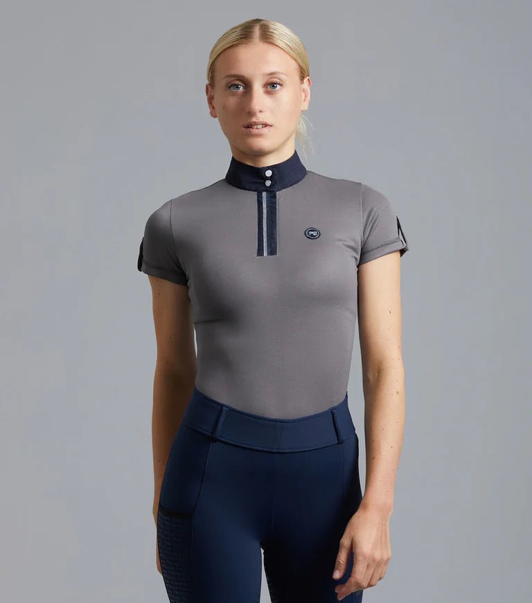 Premier Equine Amia Ladies Technical Short Sleeve Riding Top - Nags Essentials