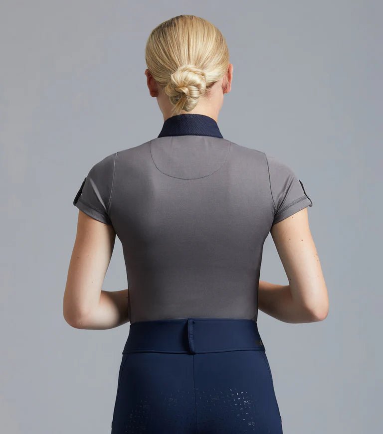 Premier Equine Amia Ladies Technical Short Sleeve Riding Top - Nags Essentials