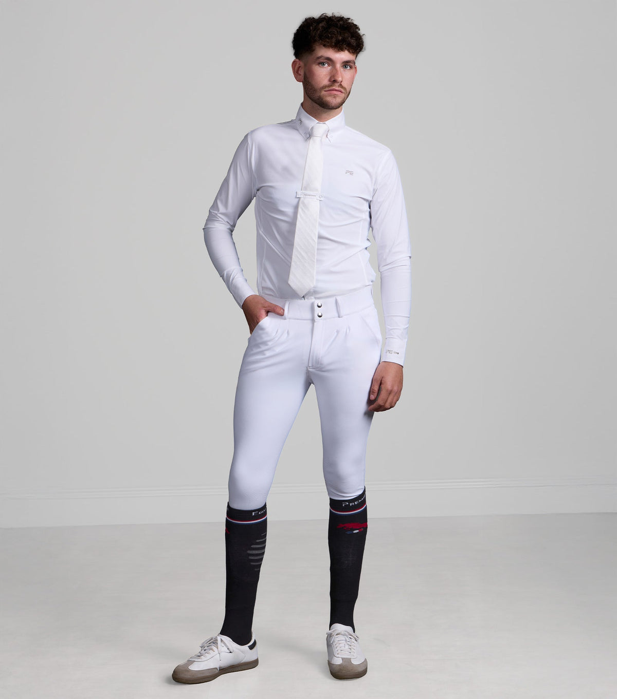 Premier Equine Andate Men's Long Sleeve Show Shirt - Nags Essentials