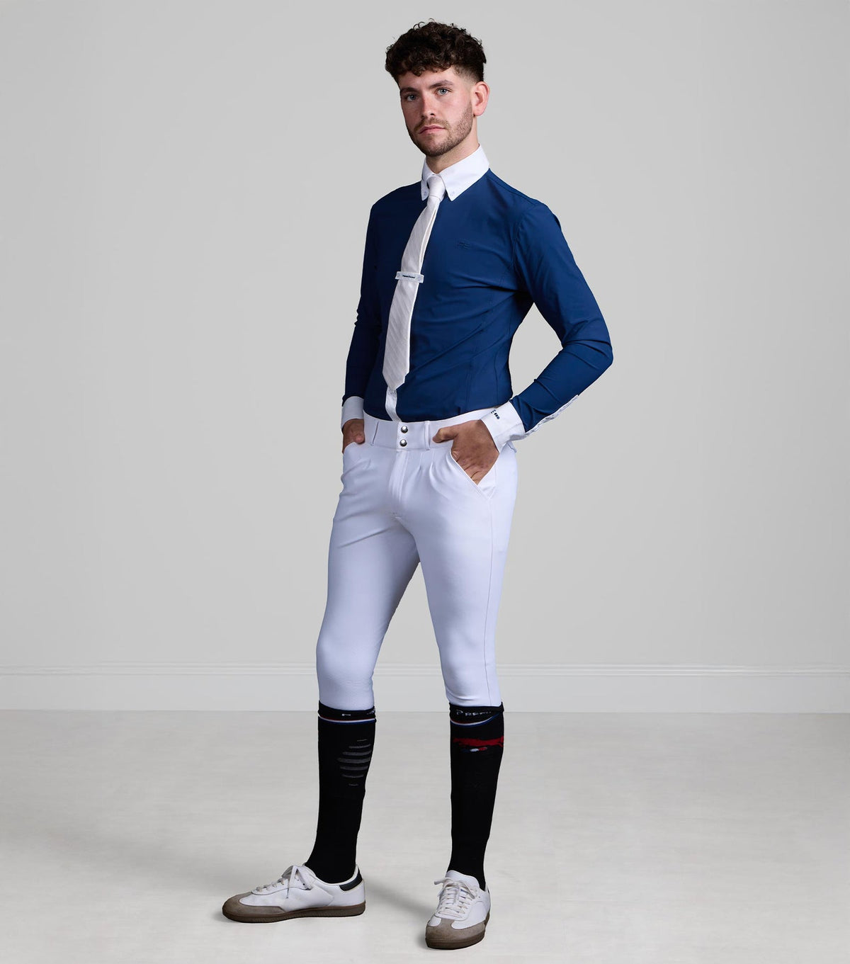 Premier Equine Andate Men's Long Sleeve Show Shirt - Nags Essentials