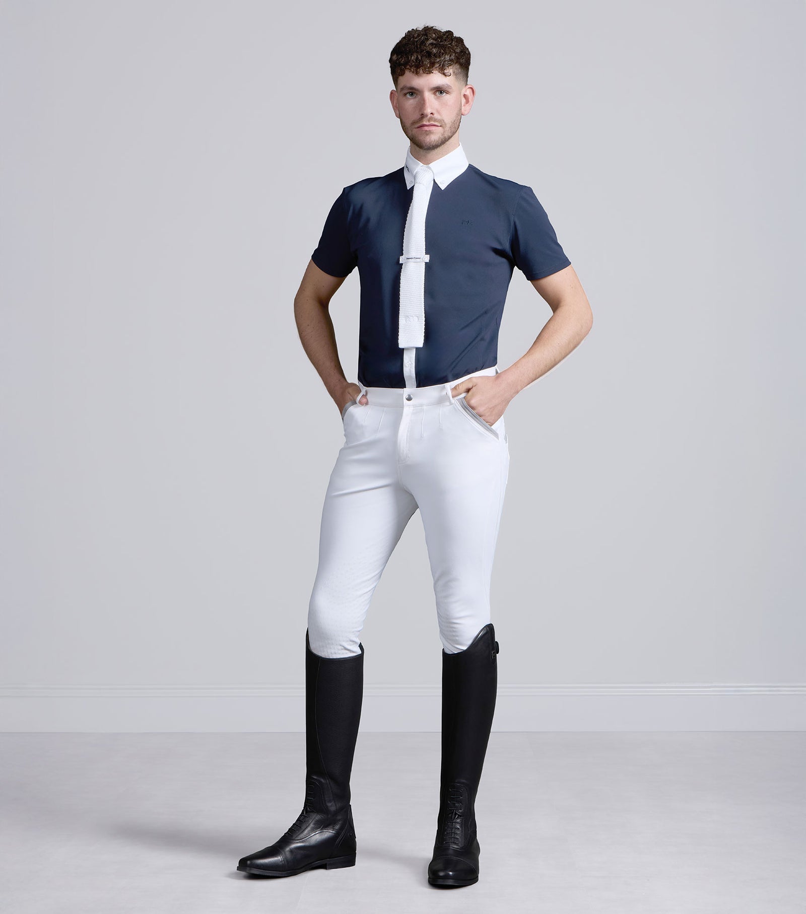 Premier Equine Antonio Men's Short Sleeve Show Shirt - Nags Essentials