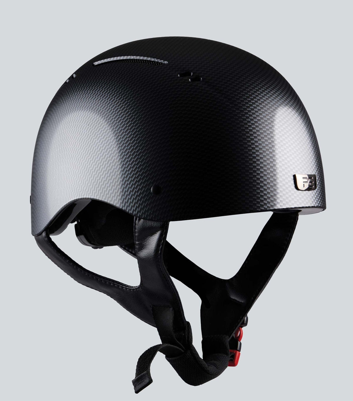 Premier Equine Artemis Gloss Jockey Skull Carbon Shield - Nags Essentials