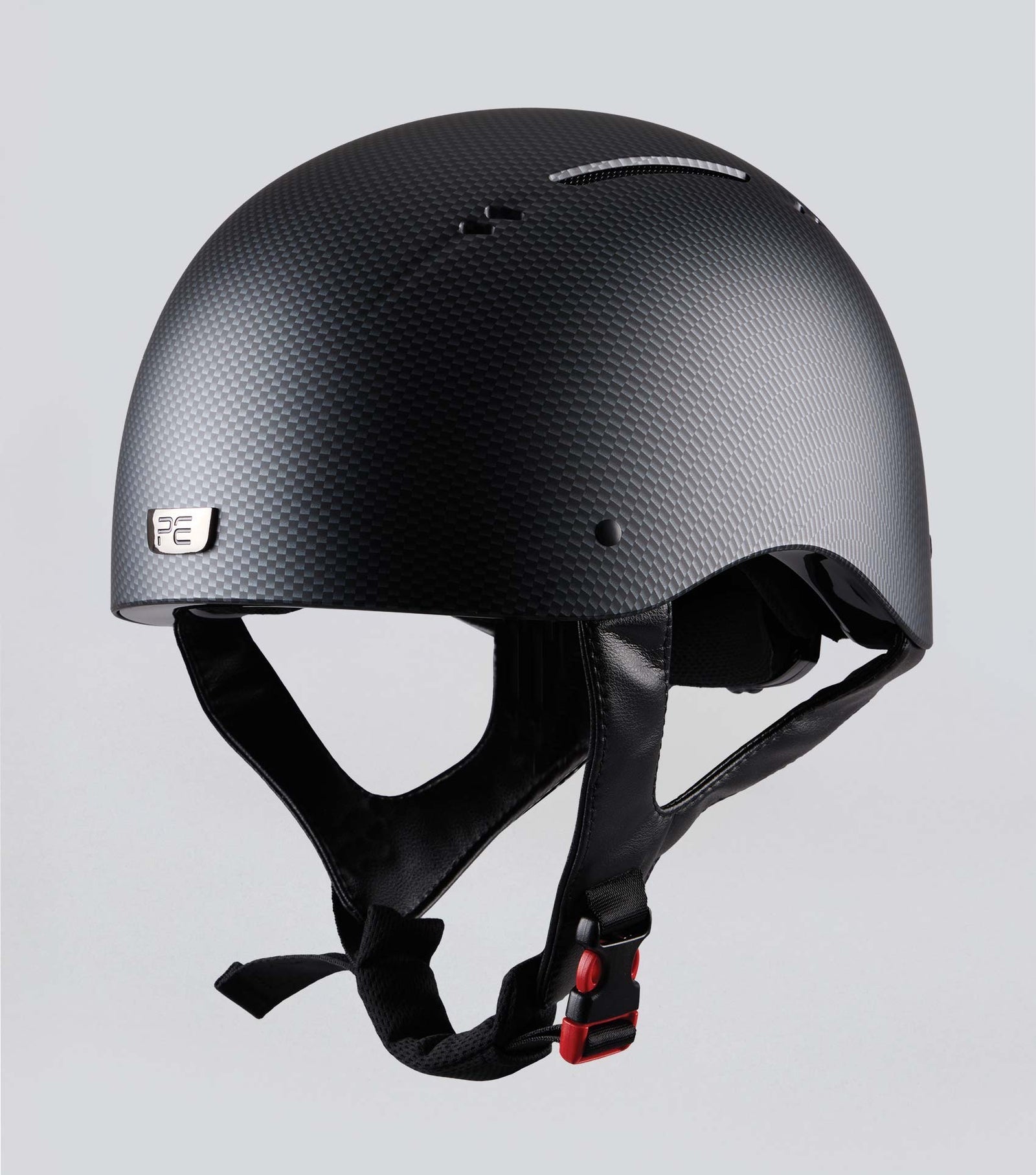 Premier Equine Artemis Matte Jockey Skull Carbon Shield - Nags Essentials