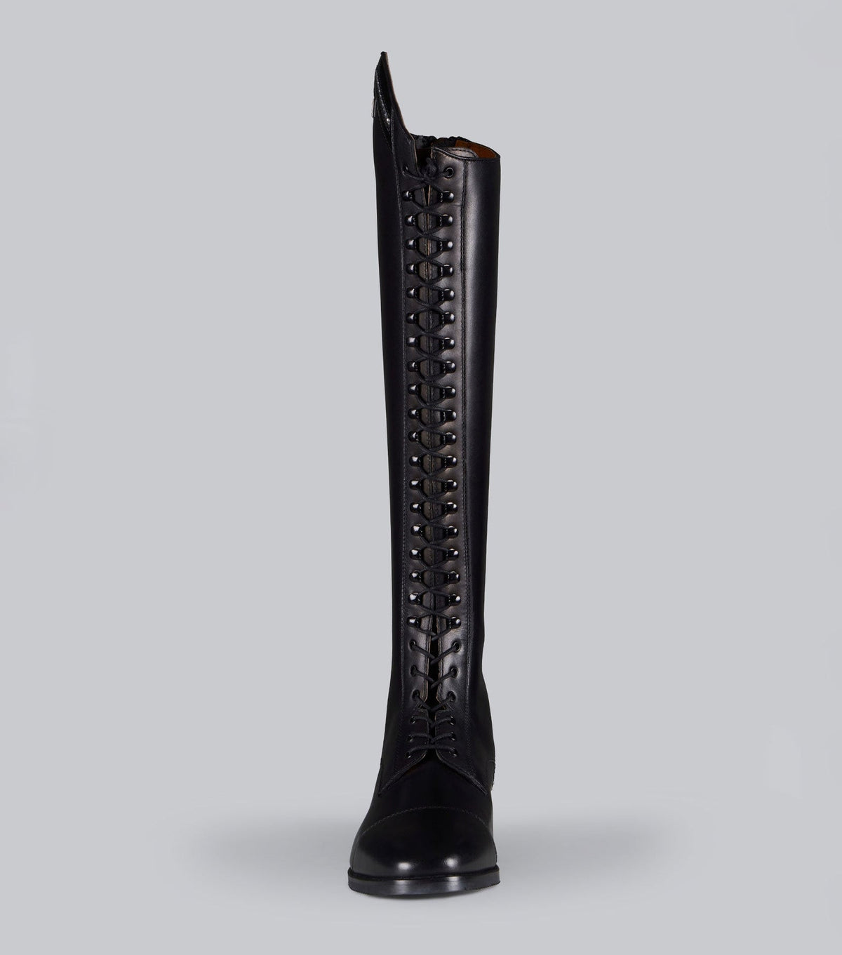 Premier Equine Astra Womens Leather Lace Front Tall Riding Boots - Nags Essentials