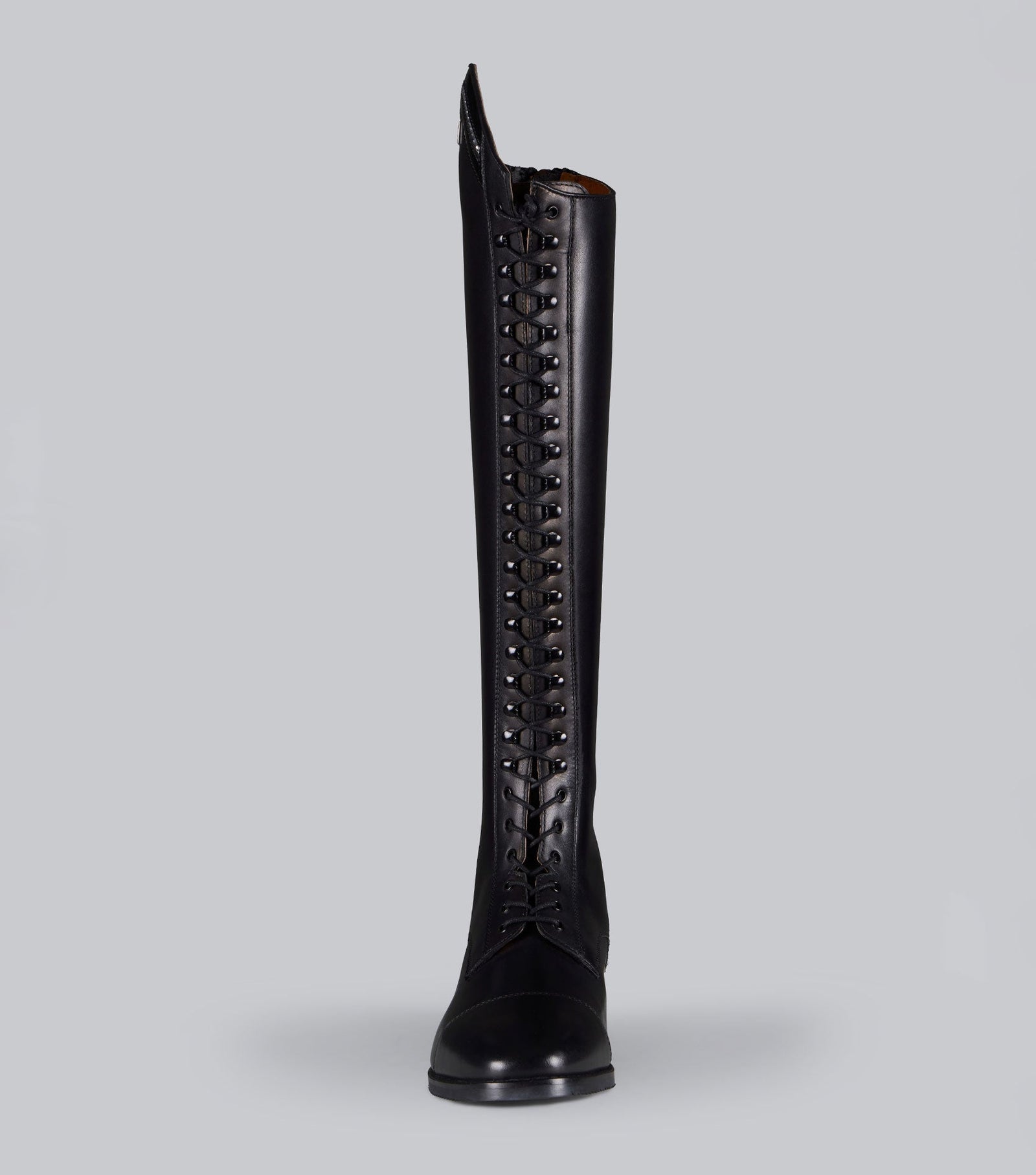 Premier Equine Astra Womens Leather Lace Front Tall Riding Boots - Nags Essentials