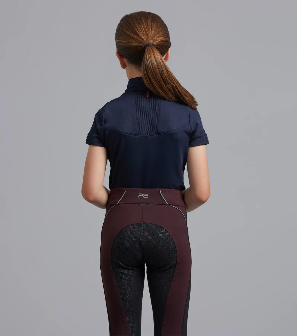 Premier Equine Astrid Girls Full Seat Gel Pull On Riding Tights - Nags Essentials