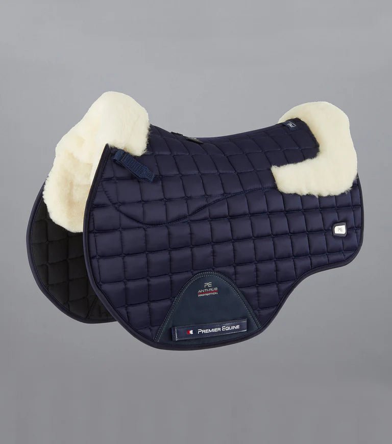 Premier Equine Atlantis Close Contact Satin Wool GP/Jump Square - Nags Essentials