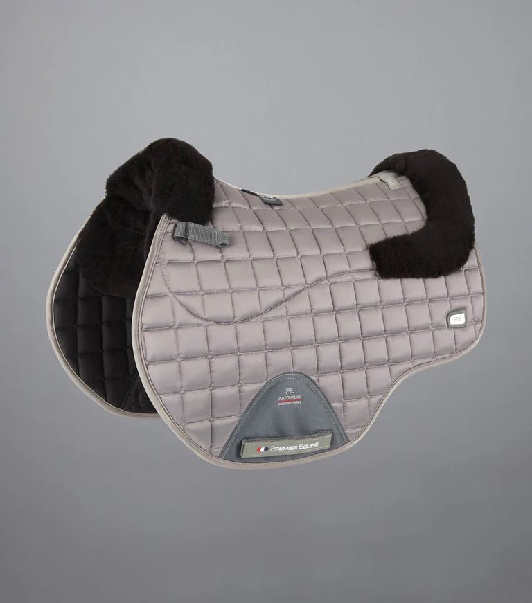Premier Equine Atlantis Close Contact Satin Wool GP/Jump Square - Nags Essentials