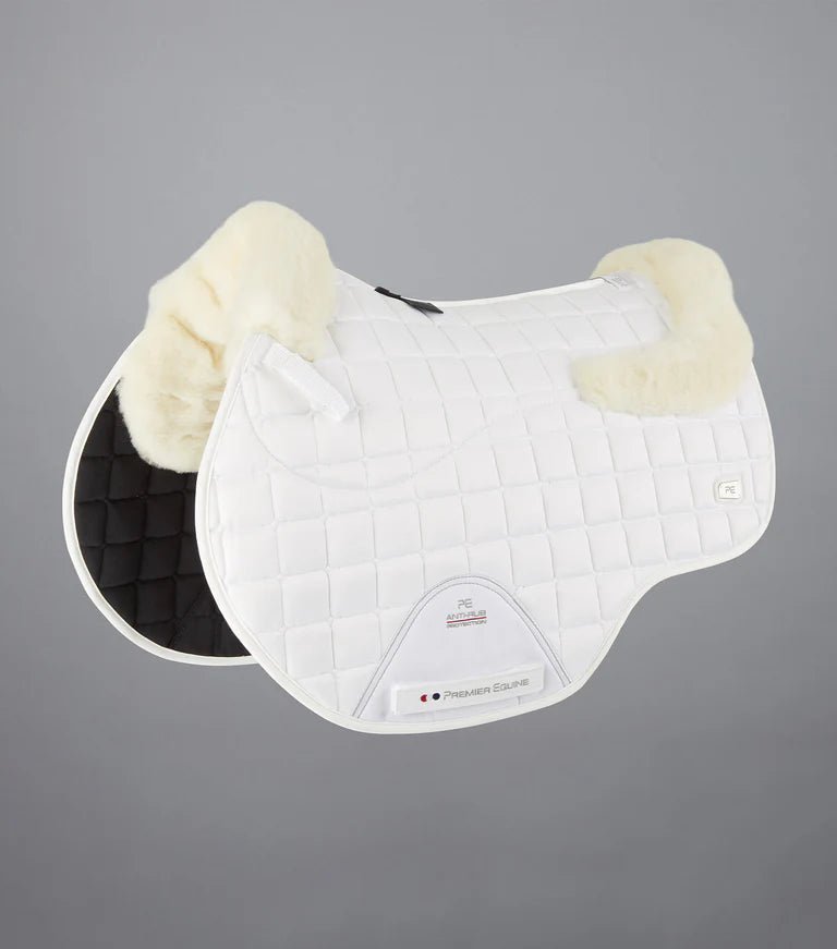 Premier Equine Atlantis Close Contact Satin Wool GP/Jump Square - Nags Essentials