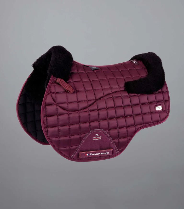 Premier Equine Atlantis Close Contact Satin Wool GP/Jump Square - Nags Essentials