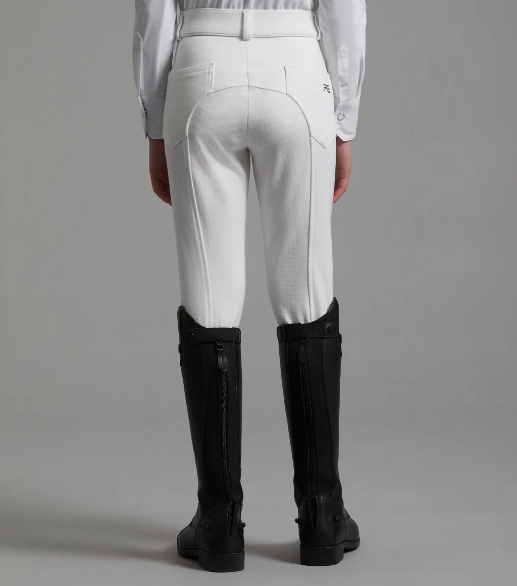 Premier Equine Brava Girls Full Seat Gel Competition Riding Breeches - Nags Essentials