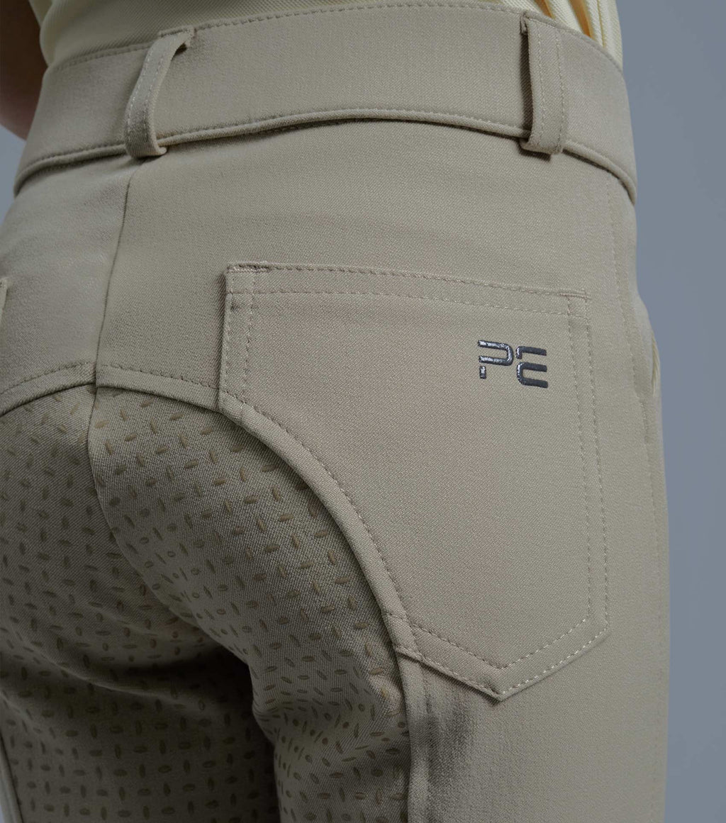 Premier Equine Brava Girls Full Seat Gel Competition Riding Breeches - Nags Essentials