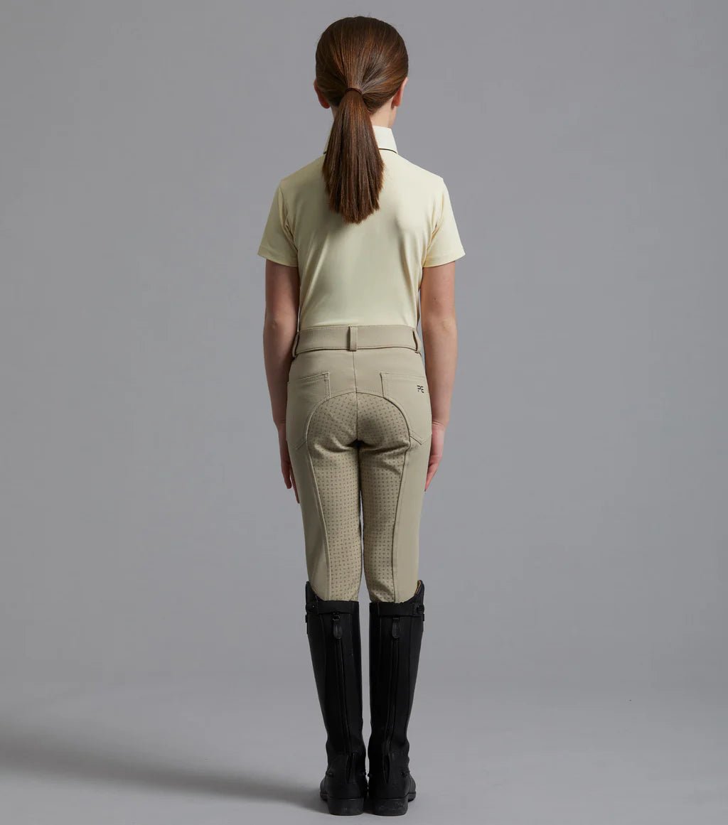 Premier Equine Brava Girls Full Seat Gel Competition Riding Breeches - Nags Essentials