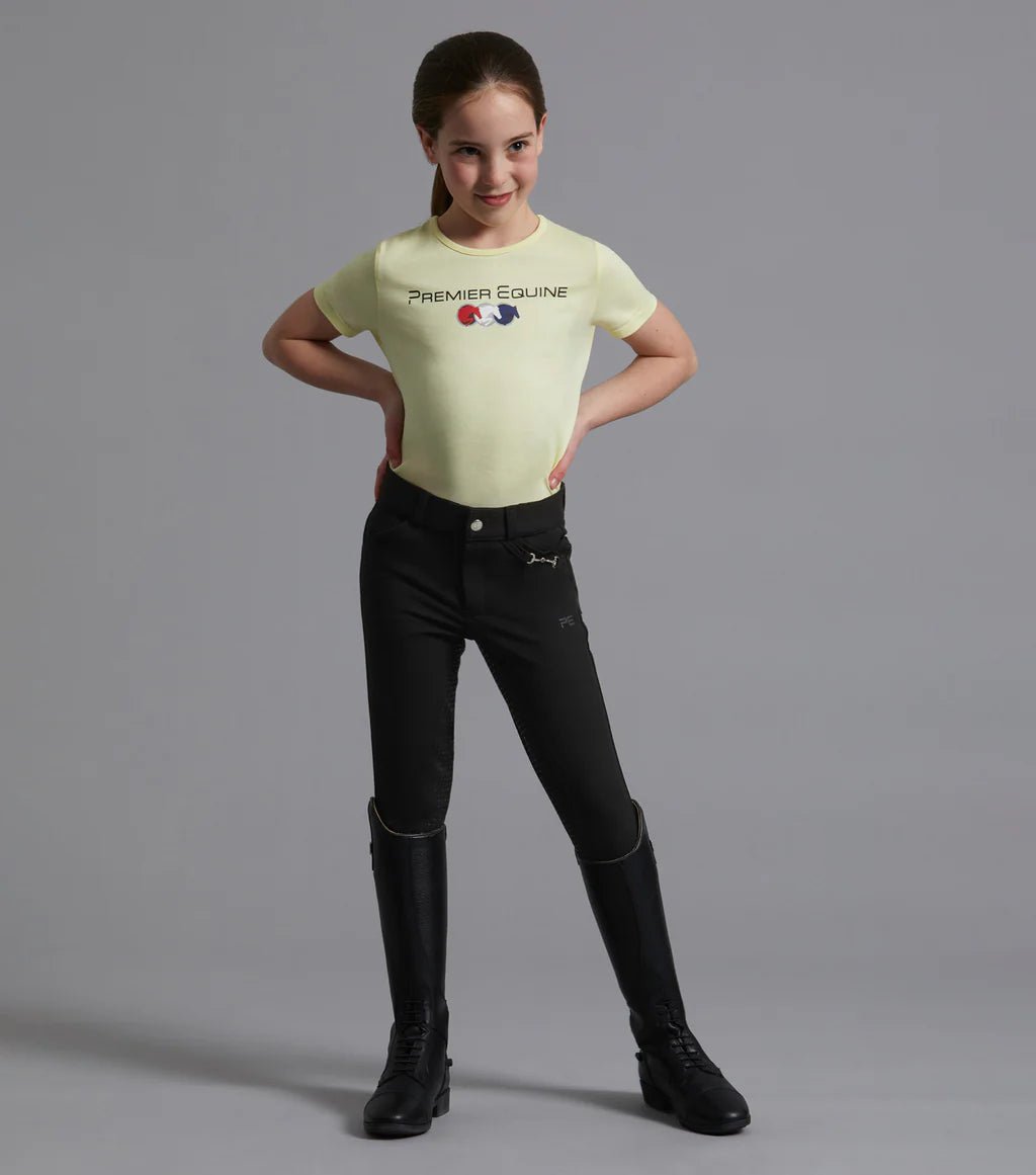 Premier Equine Brava Girls Full Seat Gel Riding Breeches - Nags Essentials