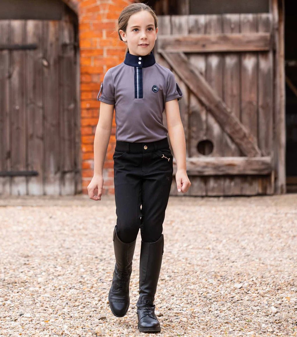 Premier Equine Brava Girls Full Seat Gel Riding Breeches - Nags Essentials