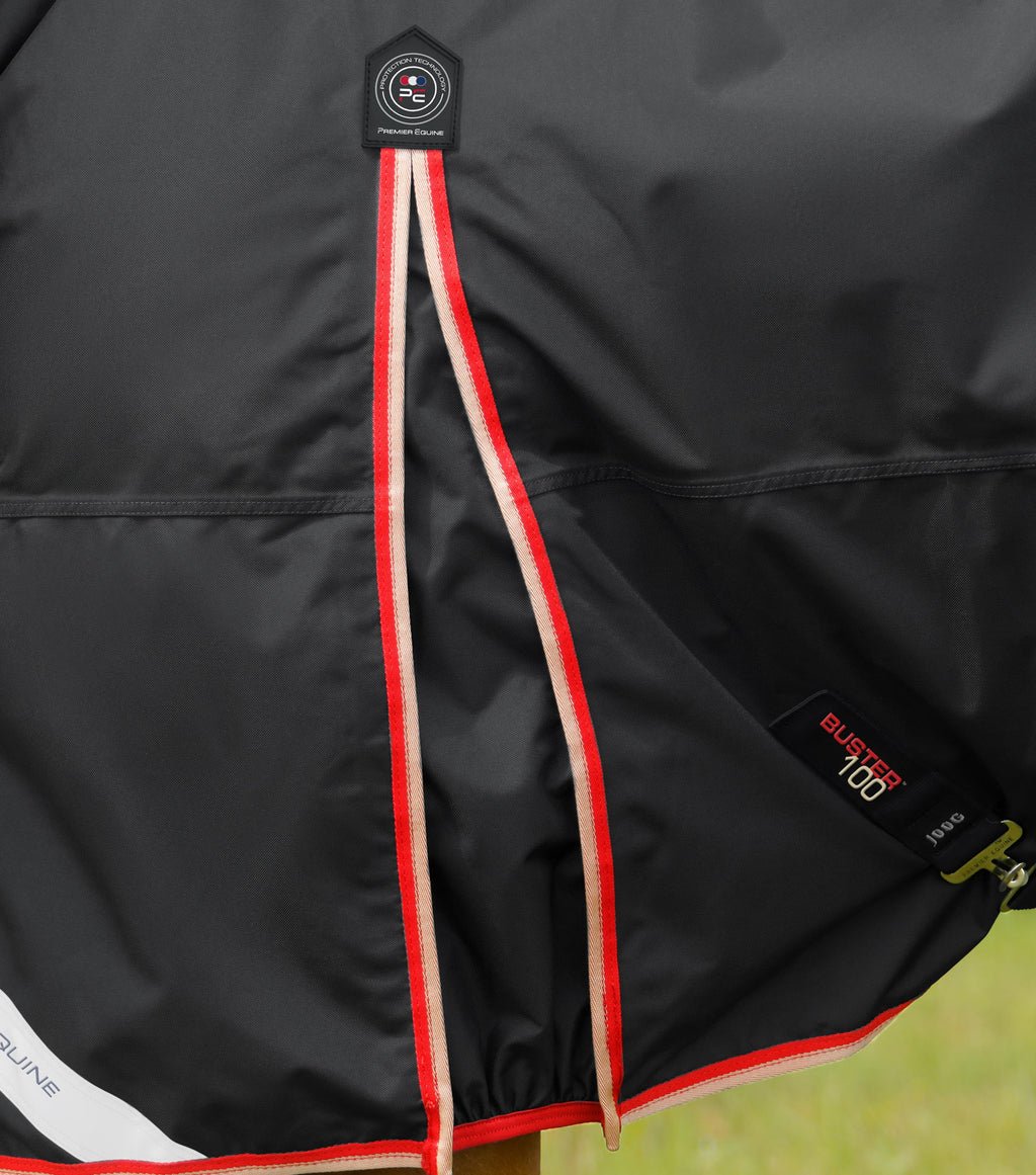 Premier Equine Buster 100g Turnout Rug with Snug-Fit Neck Cover - Nags Essentials