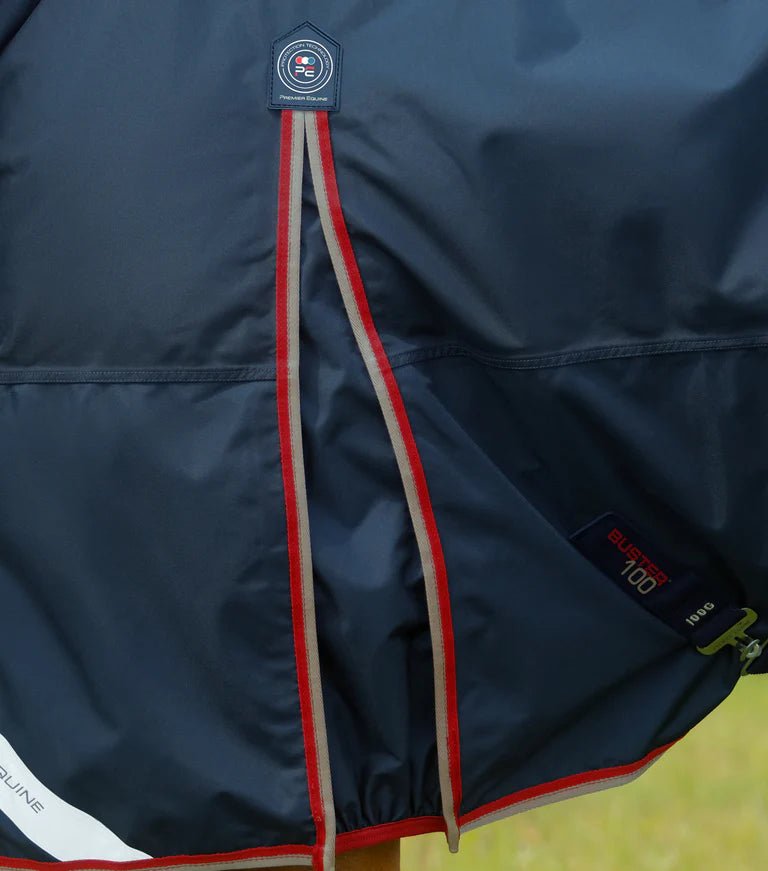 Premier Equine Buster 100g Turnout Rug with Snug-Fit Neck Cover - Nags Essentials