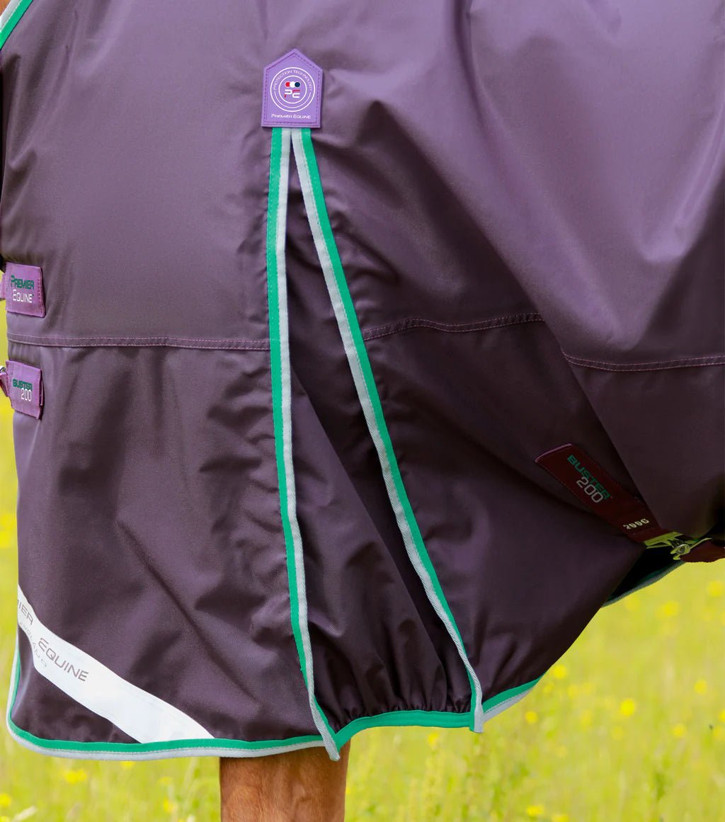 Premier Equine Buster 200g Turnout Rug with Snug-Fit Neck Cover - Nags Essentials