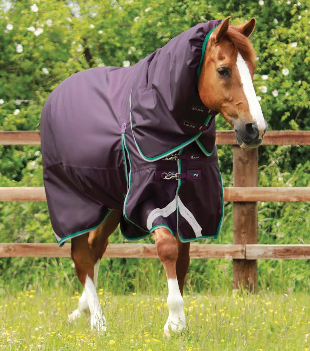 Premier Equine Buster 200g Turnout Rug with Snug-Fit Neck Cover - Nags Essentials