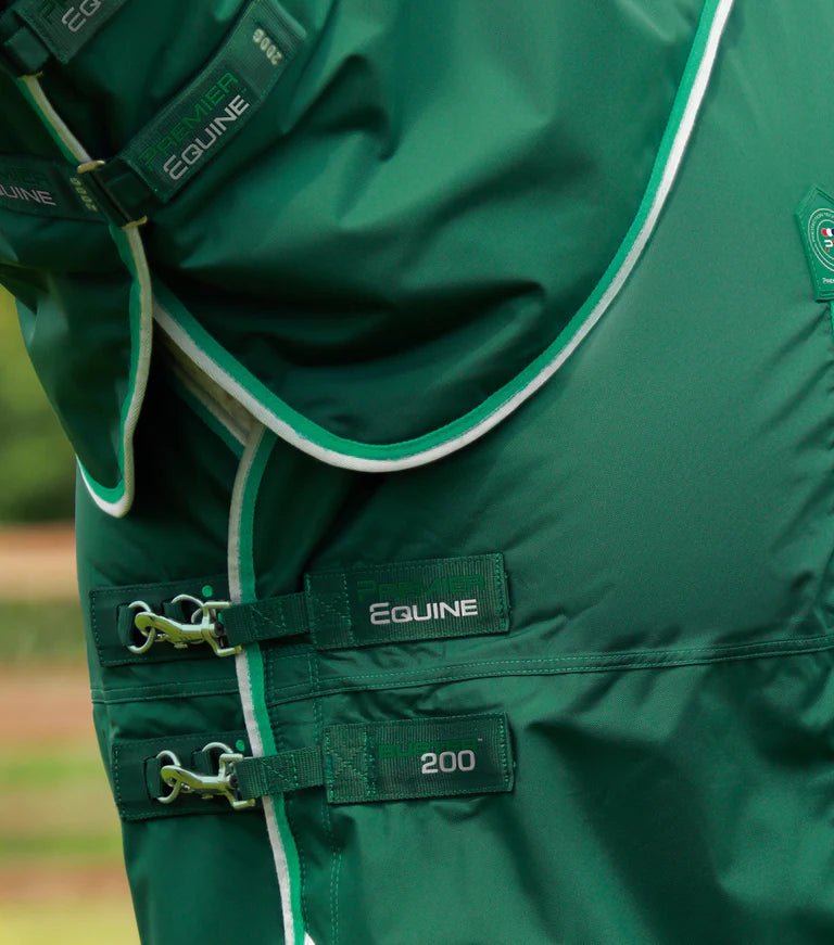 Premier Equine Buster 200g Turnout Rug with Snug-Fit Neck Cover - Nags Essentials