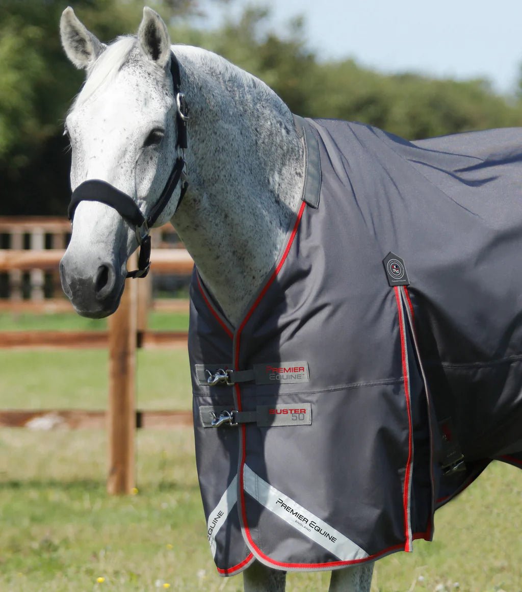Premier Equine Buster 50g Turnout Rug with Snug-Fit Neck Cover - Nags Essentials