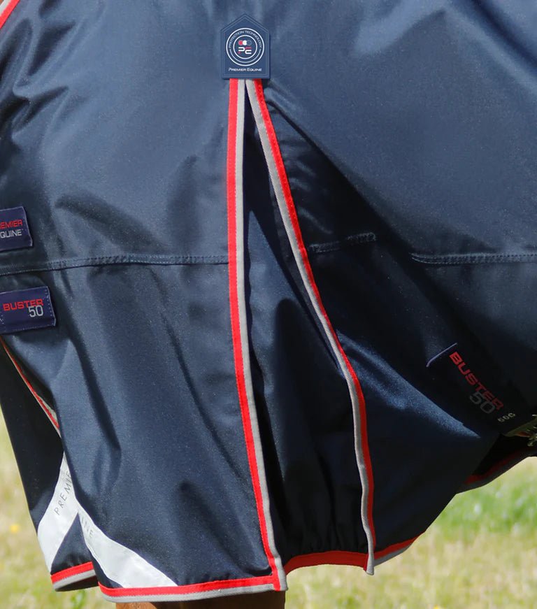 Premier Equine Buster 50g Turnout Rug with Snug-Fit Neck Cover - Nags Essentials