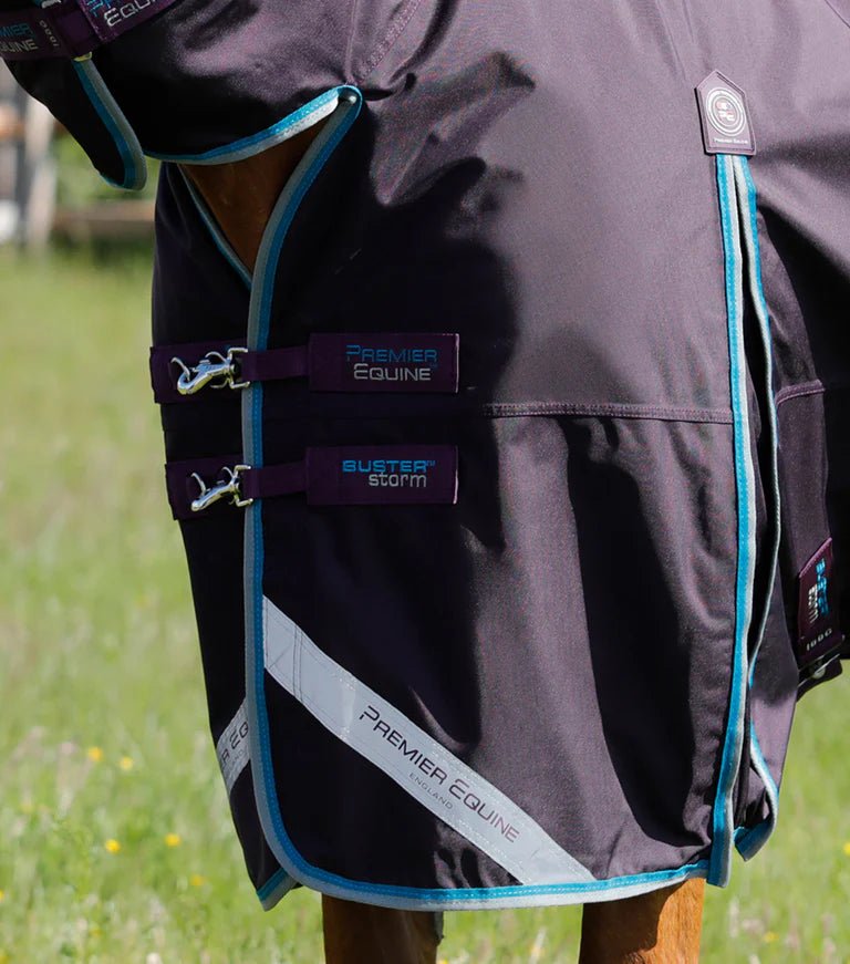 Premier Equine Buster Storm 100g Combo Turnout Rug with Snug-Fit Neck Cover - Nags Essentials