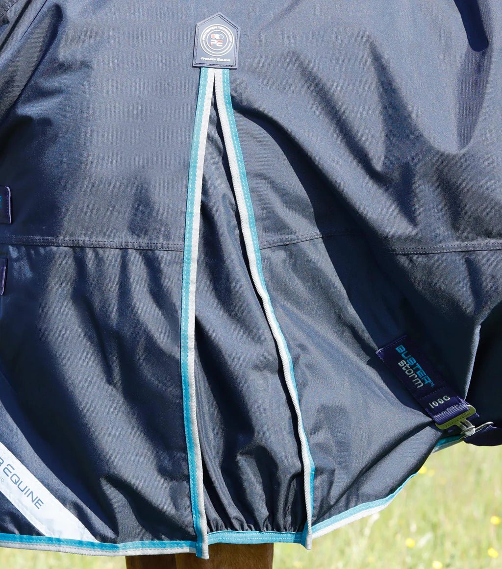 Premier Equine Buster Storm 100g Combo Turnout Rug with Snug-Fit Neck Cover - Nags Essentials